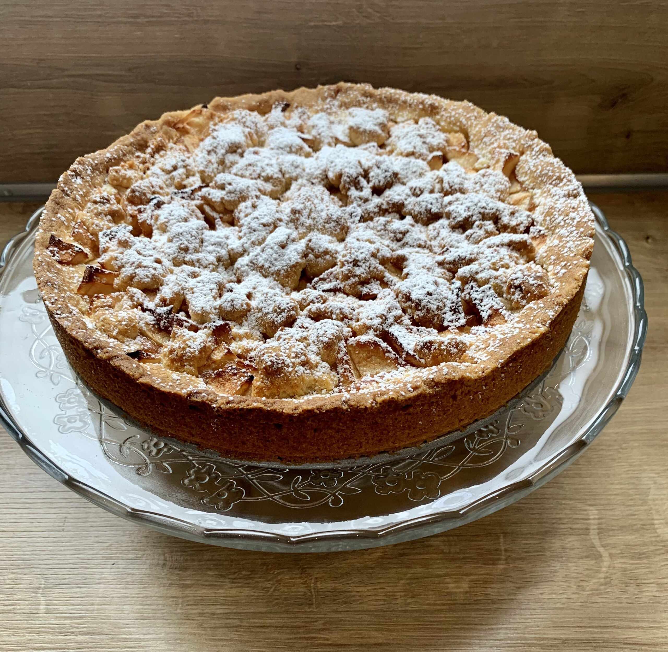 You are currently viewing Apfel-Streuselkuchen aus dem Airfryer