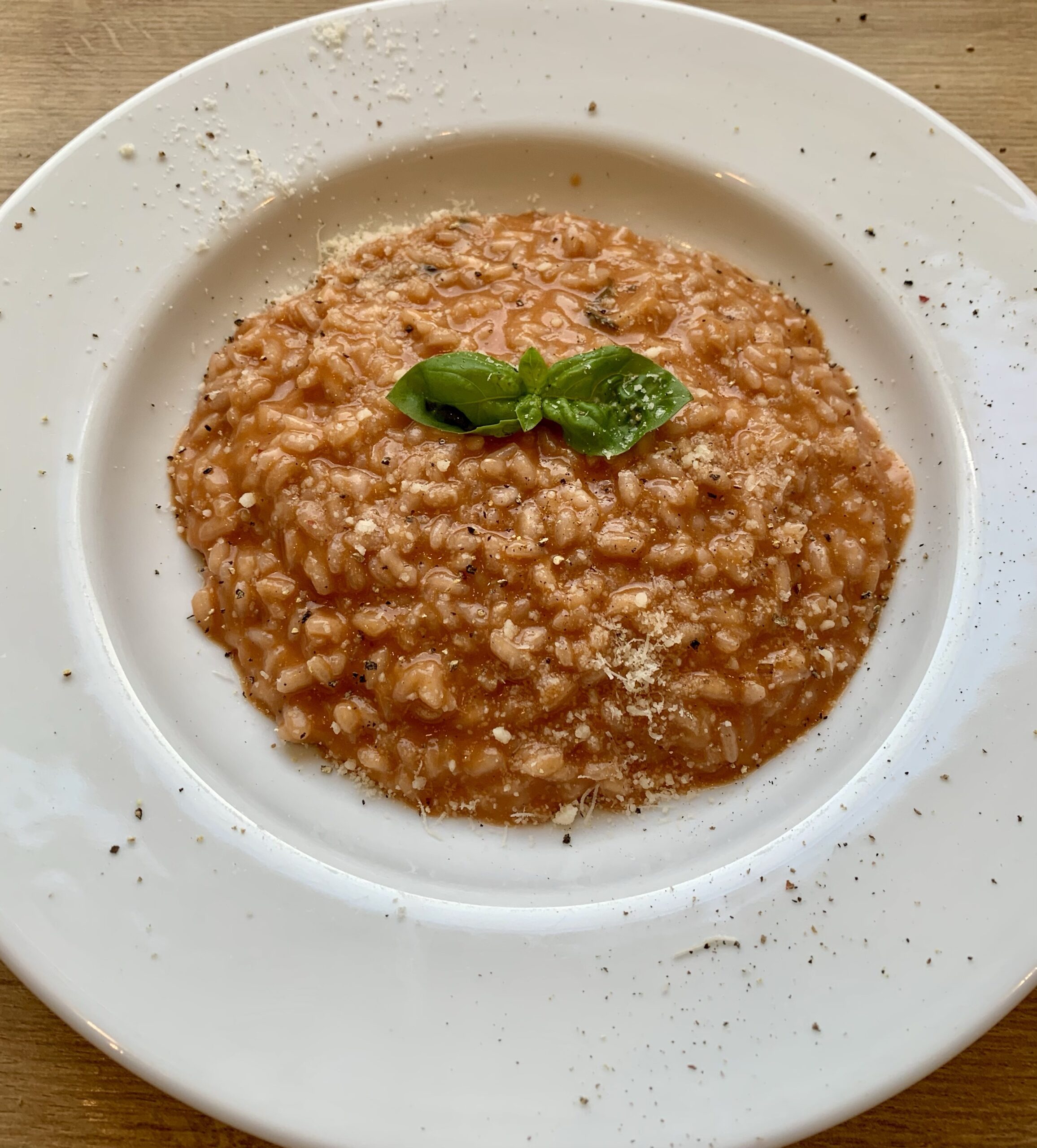 You are currently viewing Risotto alla Pizzaiola aus der Edelstahl Antihaftpfanne